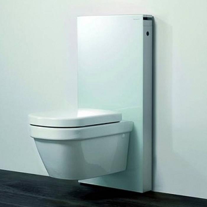 Модуль для подвесного унитаза GEBERIT Monolith Premium 131.021.SI.1. Фото