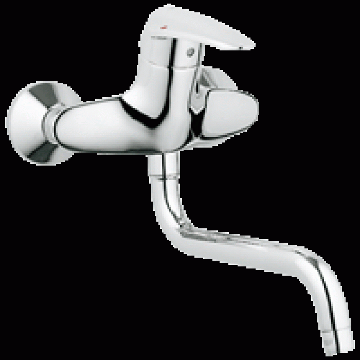 Смеситель для мойки GROHE Eurodisc 33772001. Фото