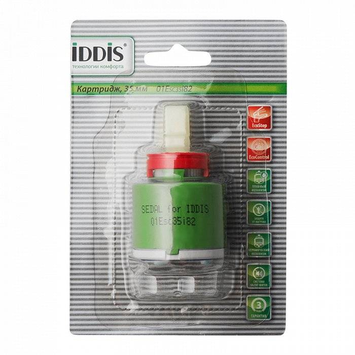 Картридж 35 мм EcoStop EcoControl 01 IDDIS 01ESC35i82. Фото