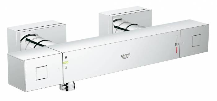 Смеситель термостатический для душа GROHE Grohtherm Cube 34488000. Фото