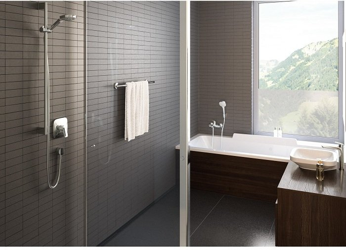 Смеситель для раковины Hansgrohe Logis 71090000. Фото