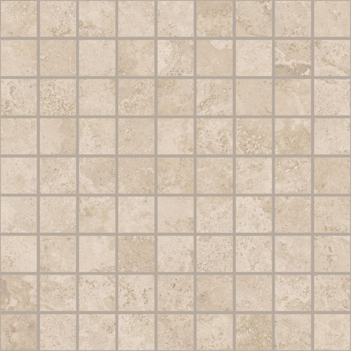 COLISEUMGRES 610080000187 Керамический гранит Вставка Сиена 300х300 белый мозаика. Фото
