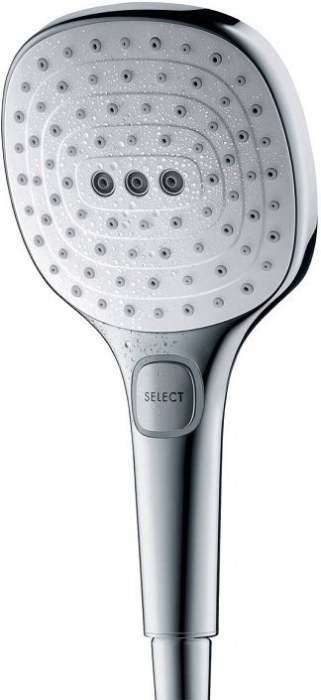 Ручной душ Hansgrohe Raindance Select 120 Air 3jet (хром) 26520000. Фото