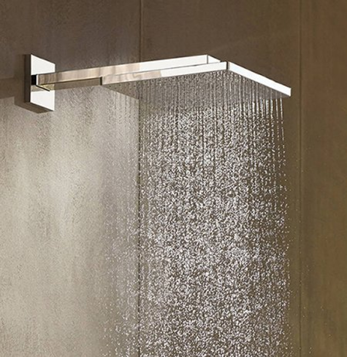 Верхний душ Hansgrohe Raindance E 300 1jet с держателем 26238140 бронза. Фото