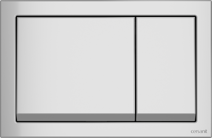 CERSANIT Кнопка ENTER хром матовый универсальная BU-ENT/Cm. Фото