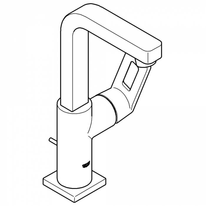 Смеситель для раковины GROHE Quadra 23297000. Фото