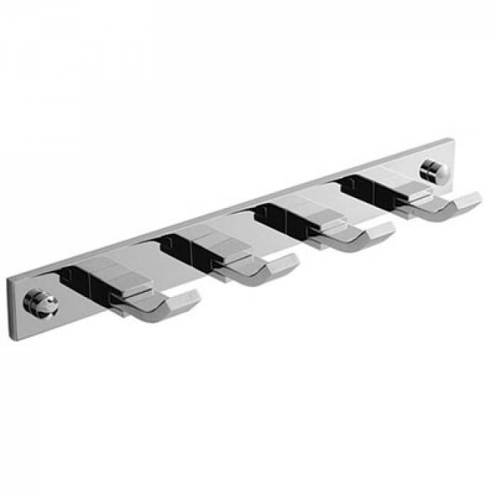 Крючок четверной IDDIS Corot L201B4 для ванной комнаты. Фото