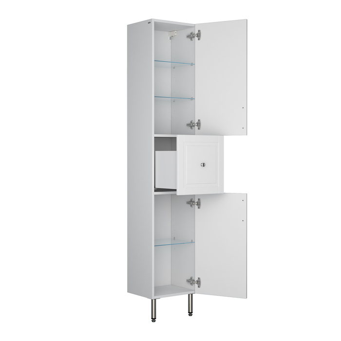 Пенал напольный 36 см белый Oxford IDDIS OXF36W0i97. Фото