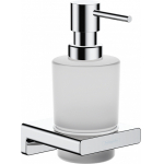 Диспенсер для жидкого мыла AddStoris Hansgrohe 41745000, хром для ванной комнаты. Фото
