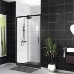 Душевая дверь BELBAGNO UNO-195-BF-1-120-P-NERO Душевая дверь BELBAGNO UNO-195-BF-1-120-P-NERO. Фото