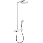 Душевая стойка Hansgrohe Raindance Select Push 300 2jet Showerpipe белый/хром 27126400. Фото