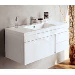 Тумба под раковину подвесная BELBAGNO Luce 100 BB1000VAC/BL Тумба под раковину подвесная BELBAGNO Luce 100 BB1000VAC/BL. Фото