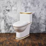 Унитаз-монолит EVA GOLD 6013 QQ Марсель. Фото