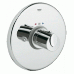 Термостат для душа GROHE Grohtherm 1000 34160000 (внешняя часть). Фото