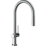 Смеситель для кухни с вытяжным душем Hansgrohe M54 Talis 210 72800000. Фото